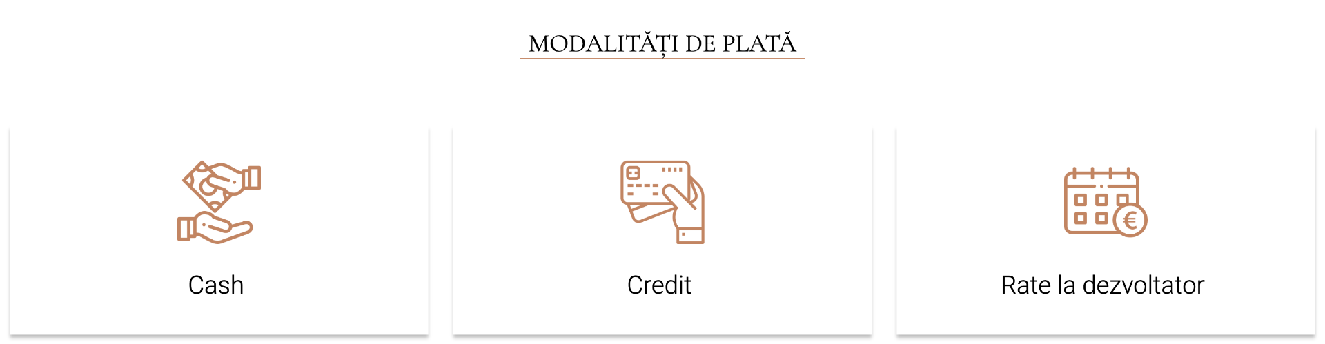 Modalitati plata